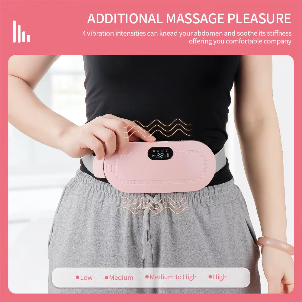 Cinturón térmico inteligente para alivio menstrual