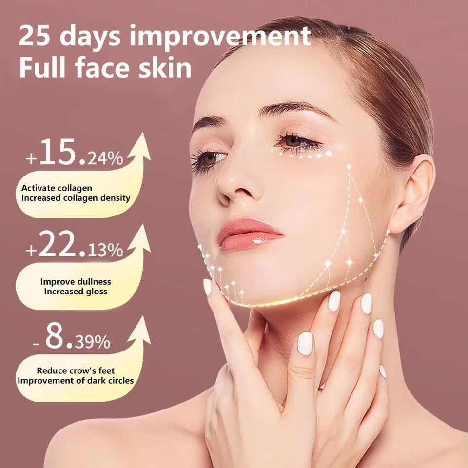Mascarilla facial reafirmante con vibración EMS y efecto lifting