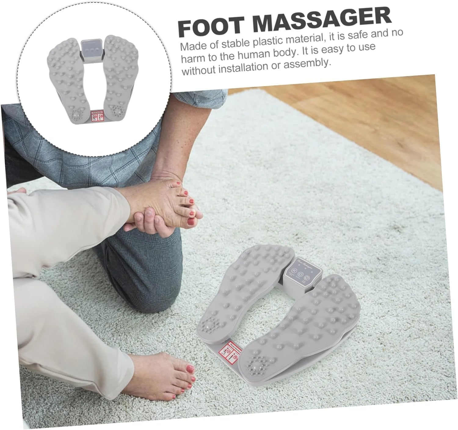 Masajeador eléctrico de pies para uso en casa