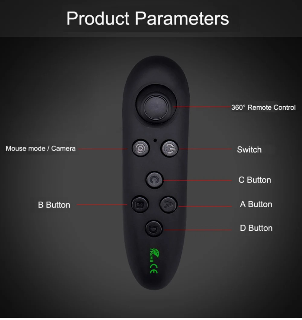 Gafas de Realidad Virtual SHINECON Stereo VR para Smartphone