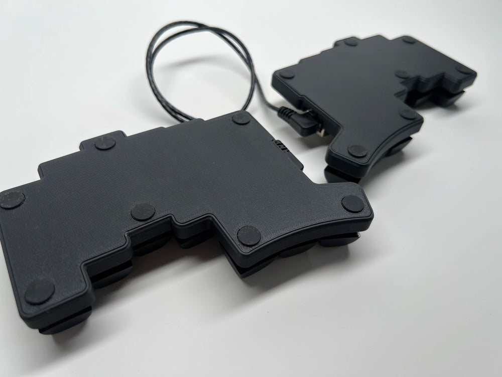 Teclado Dividido Cheapino V2 Mecánico QMK con Cable