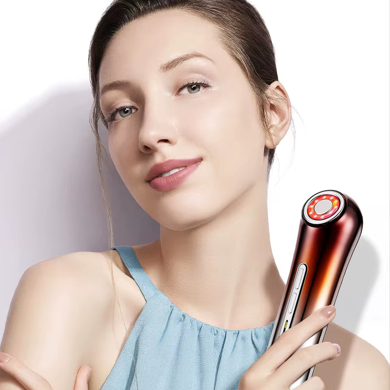 Dispositivo facial EMS reafirmante con microcorrientes