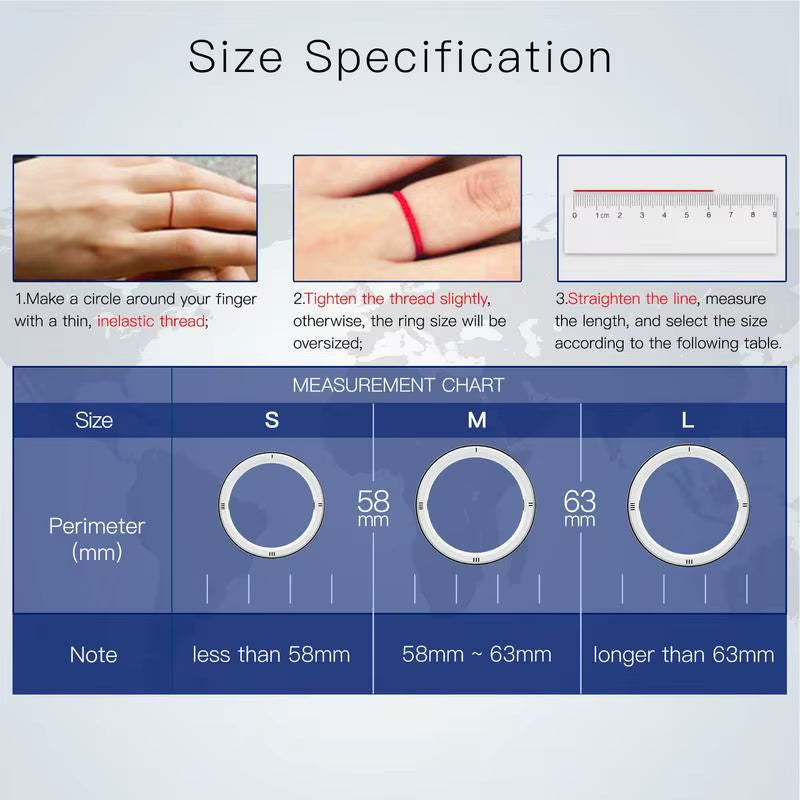 Anillo inteligente multifuncional R5 con RFID y control NFC