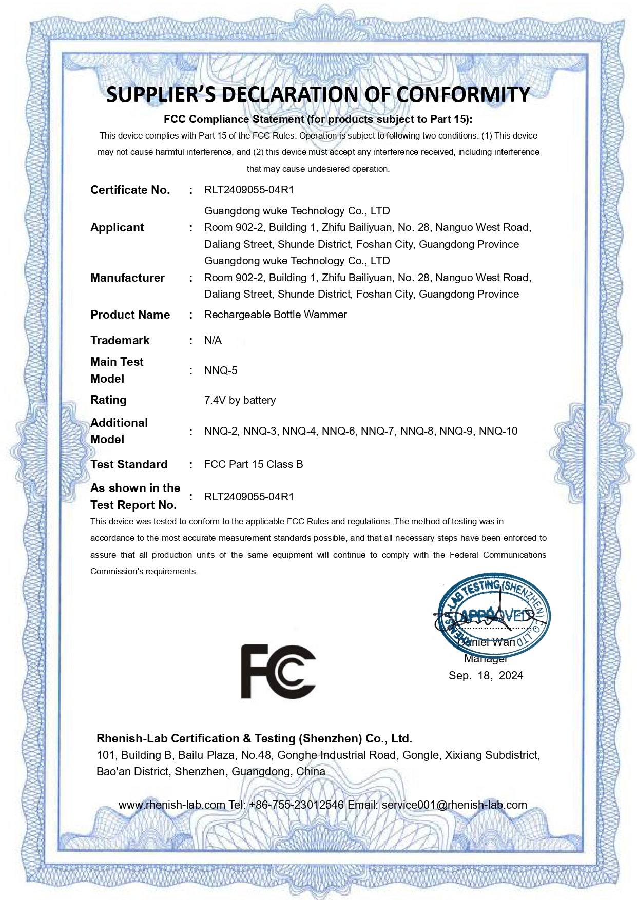 Calentador portátil inalámbrico para biberones USB