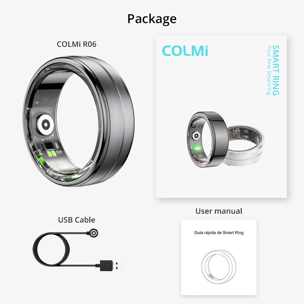 COLMI R06 – Anillo inteligente con monitoreo de salud 5ATM