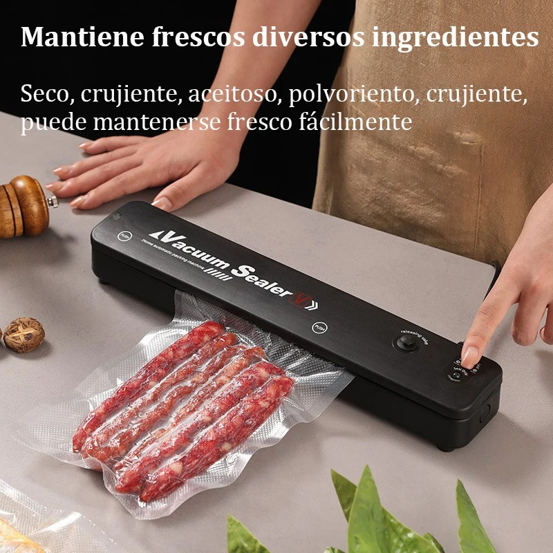 Envasadora al vacío eléctrica para conservación de alimentos
