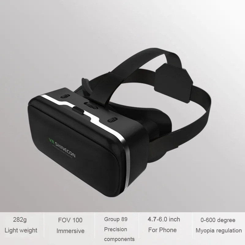 Gafas de Realidad Virtual SHINECON Stereo VR para Smartphone