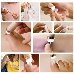 Lima eléctrica profesional manicura y pedicura cuidado corporal