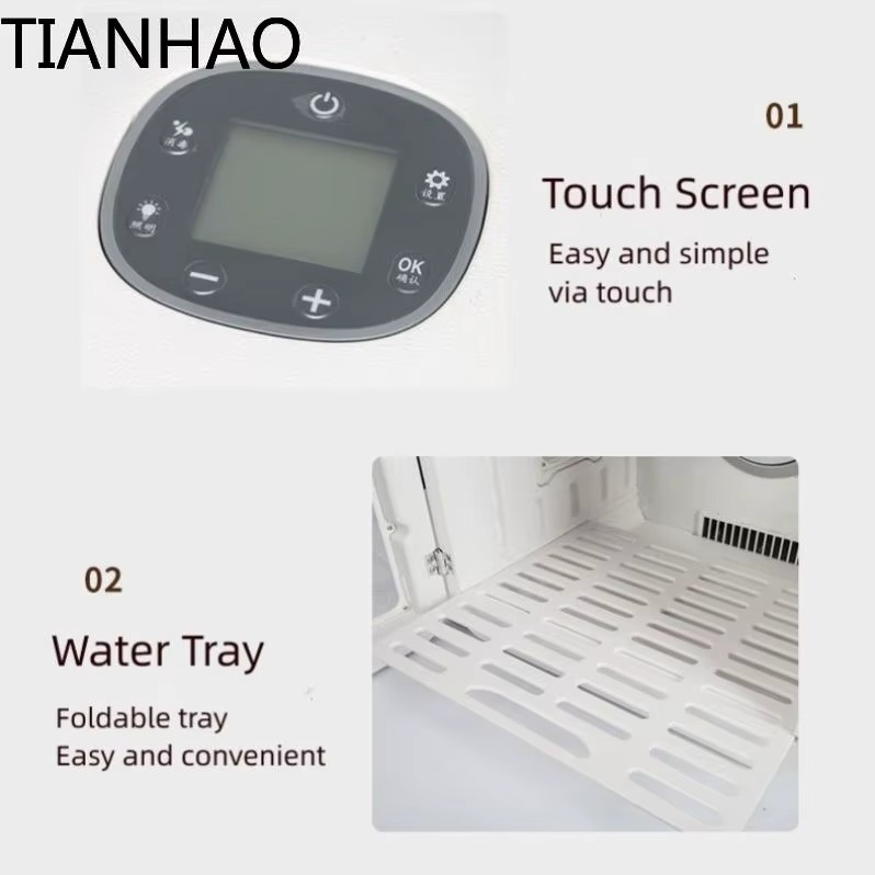 Secador Automático para Gatos con Cabina Silenciosa 2000W