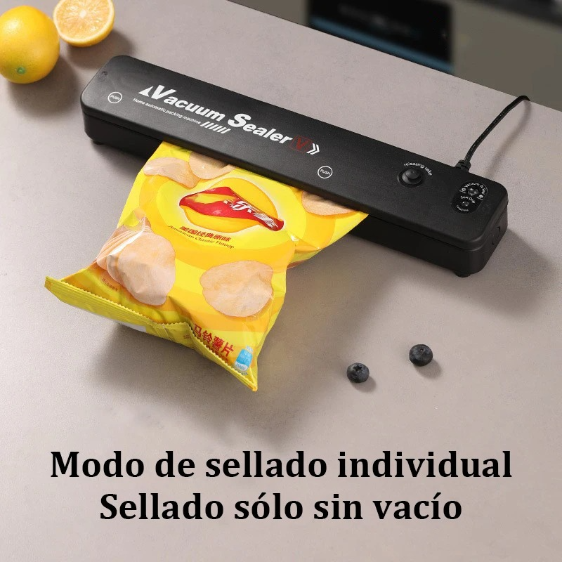 Envasadora al vacío eléctrica para conservación de alimentos