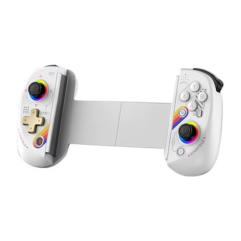 Gamepad Bluetooth extensible con gadgets tecnológicos para Android, iOS, Switch, PS y PC