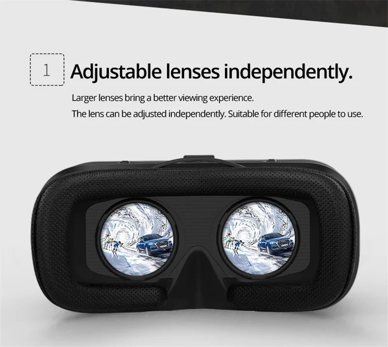 Gafas de Realidad Virtual SHINECON Stereo VR para Smartphone