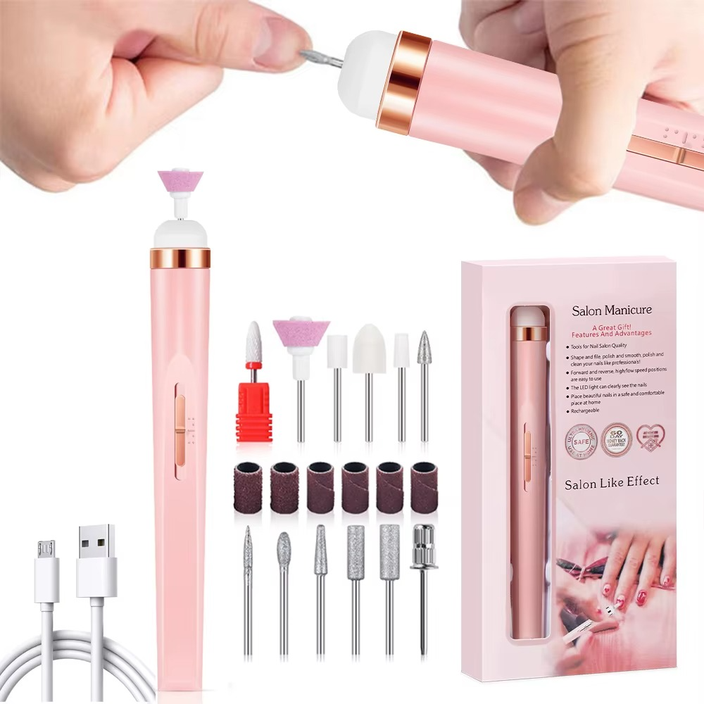 Lima eléctrica profesional manicura y pedicura cuidado corporal