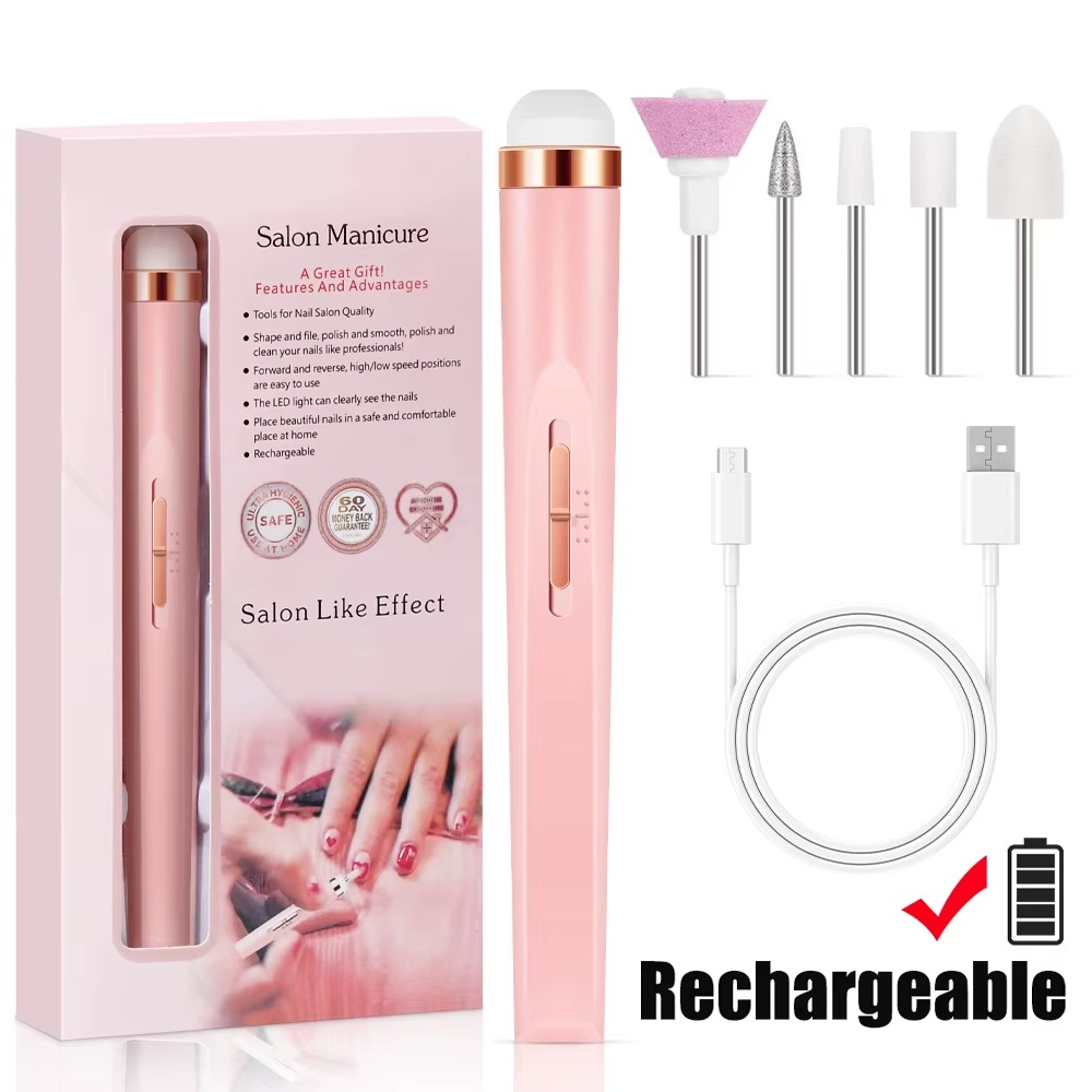 Lima eléctrica profesional manicura y pedicura cuidado corporal