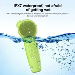 Cepillo facial eléctrico sónico con vibración y carga inalámbrica