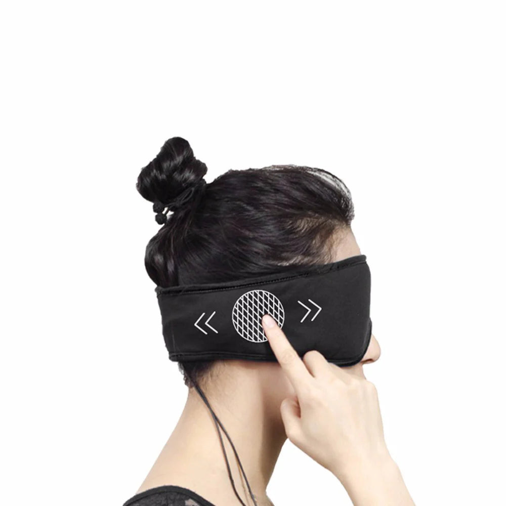 Máscara de Sueño Inteligente con Auriculares Bluetooth | Lavable 🎧