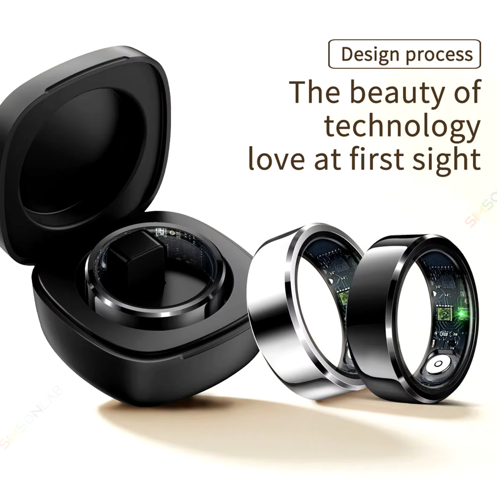 💍 Anillo Inteligente R06 IP68 Monitor de Sueño y Salud
