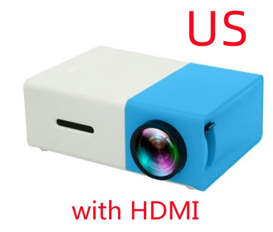 Mini Proyector LED Portátil HD 1080P Cine en Casa