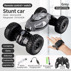 Coche RC acrobático 4WD con control por gestos y LED