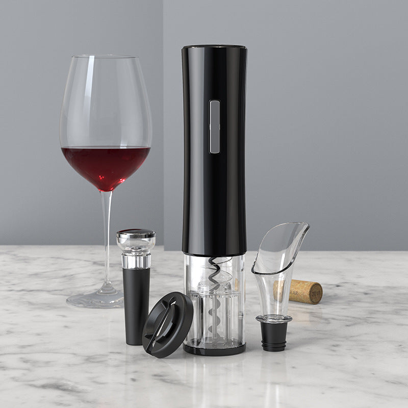 Abridor eléctrico automático de botellas de vino portátil