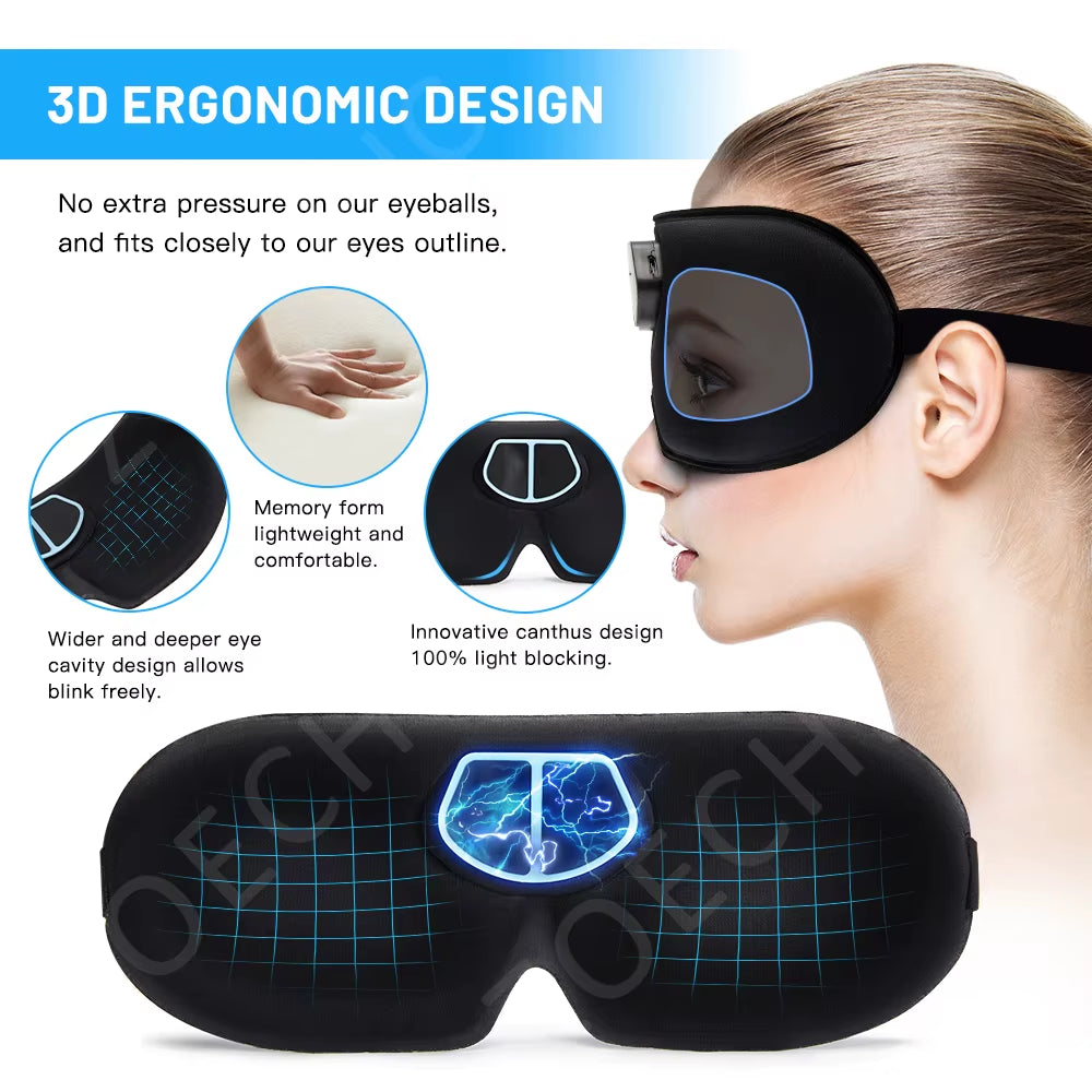 Máscara EMS Inteligente para Migraña y Sueño 😌