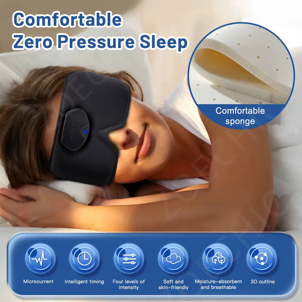 Máscara EMS Inteligente para Migraña y Sueño 😌