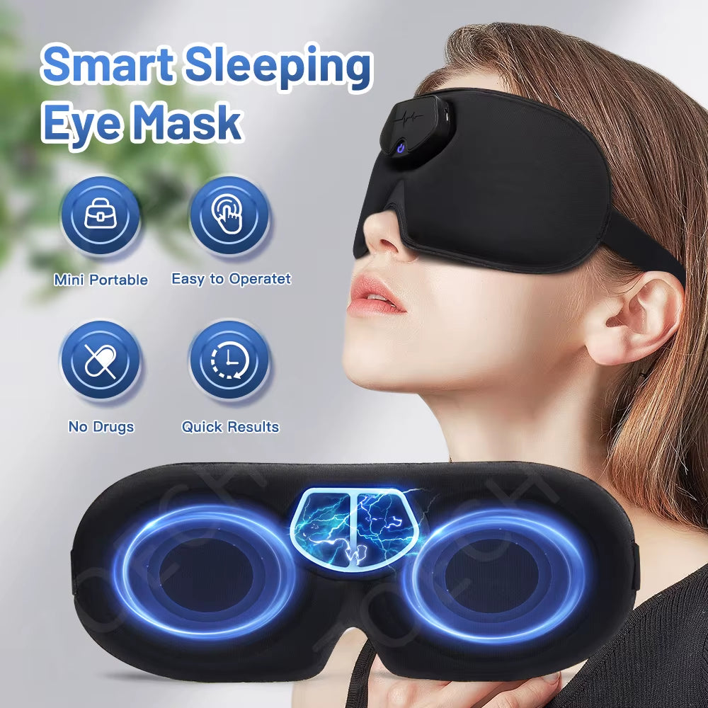 Máscara EMS Inteligente para Migraña y Sueño 😌