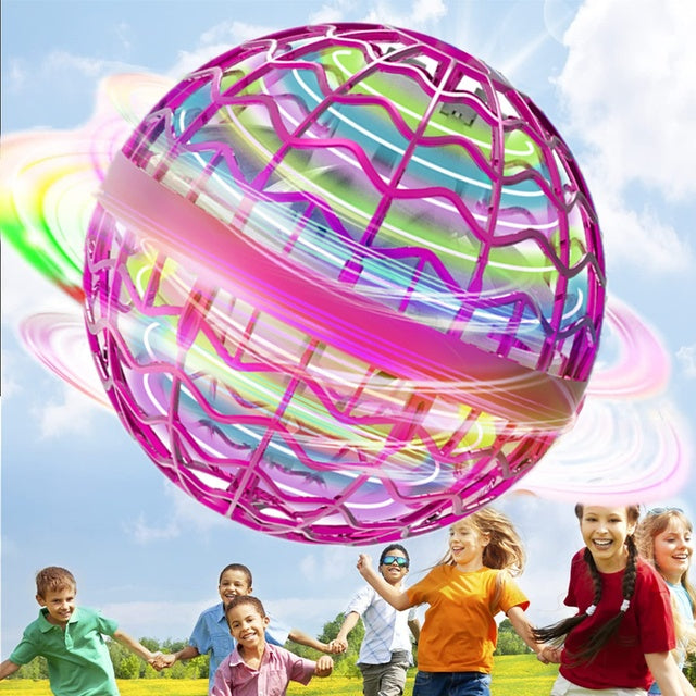 Esfera voladora inteligente con sensor de movimiento