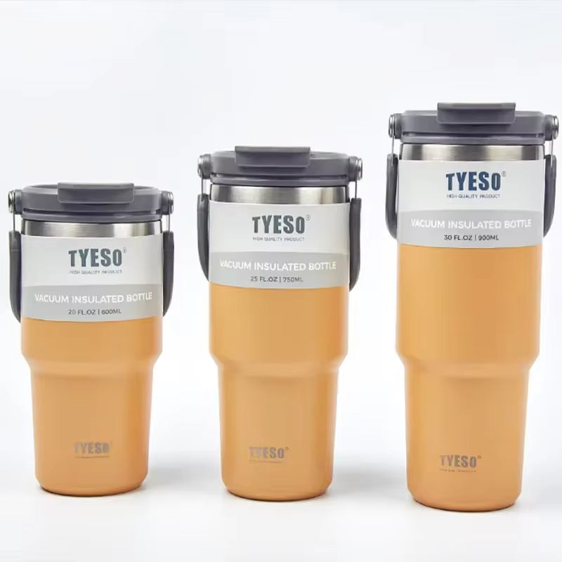 Taza térmica Tyeso de acero inoxidable 600 ml | Termo café y agua