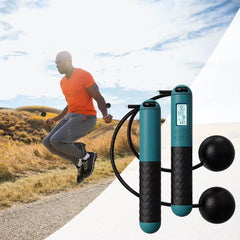 🔥 Soga de Saltar Inteligente con Bolas y Contador Digital