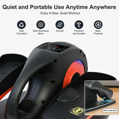 🚴 Mini Elíptica Eléctrica de Escritorio con Pedales y Control Remoto