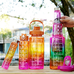 Set de 3 botellas deportivas para deportes al aire libre