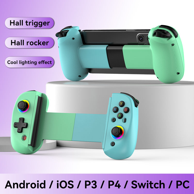Gamepad Bluetooth extensible con gadgets tecnológicos para Android, iOS, Switch, PS y PC