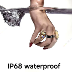 💍 Anillo Inteligente R06 IP68 Monitor de Sueño y Salud
