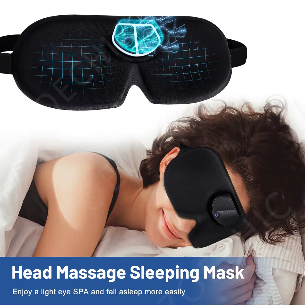 Máscara EMS Inteligente para Migraña y Sueño 😌