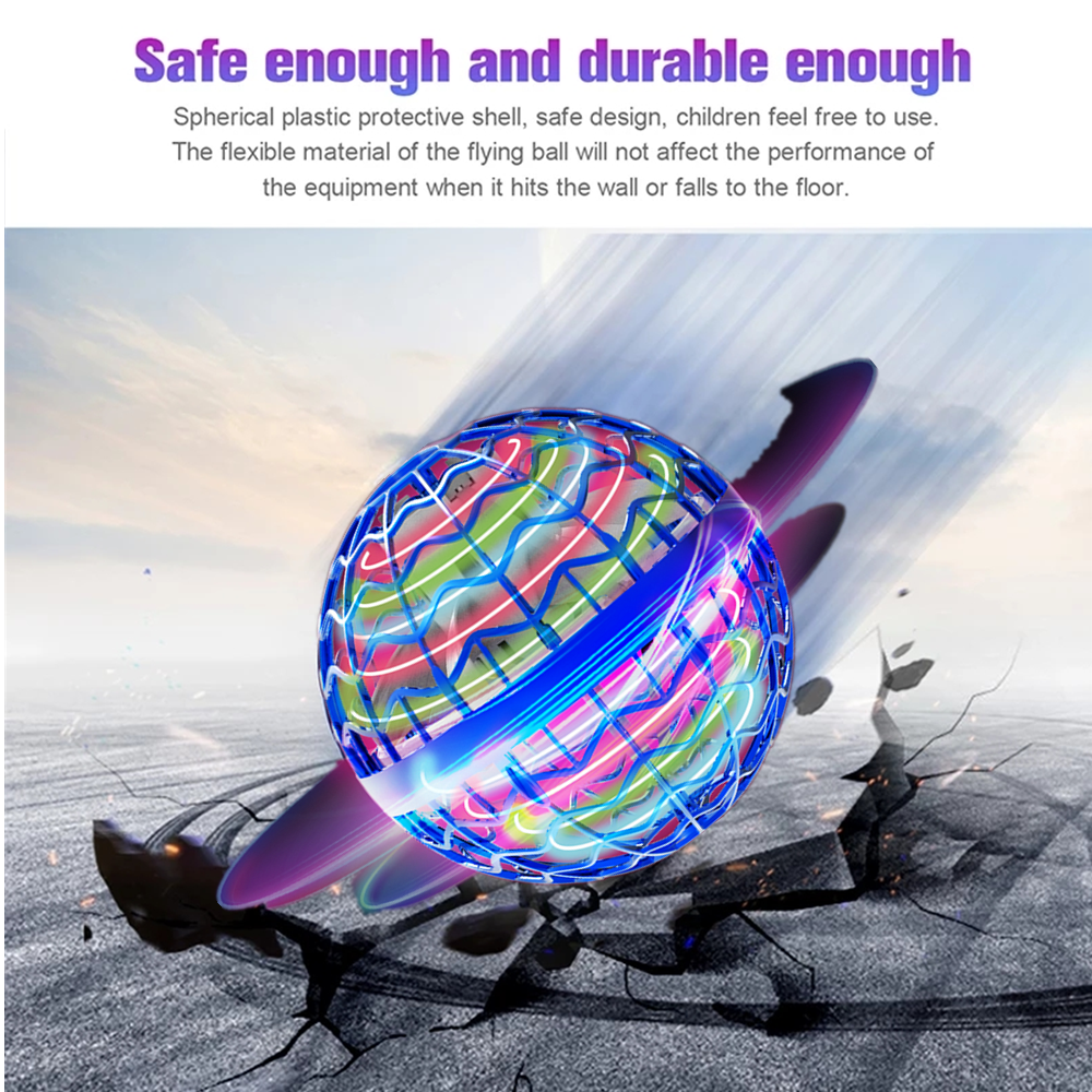 Esfera voladora inteligente con sensor de movimiento