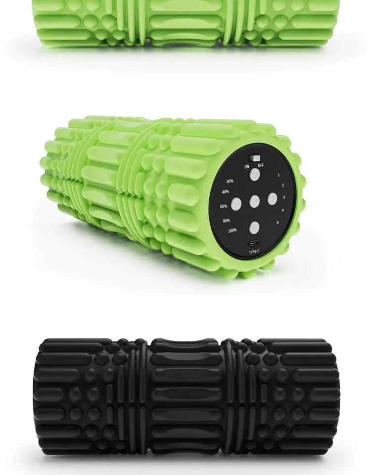 Rodillo vibratorio con altavoz fitness inteligente para yoga