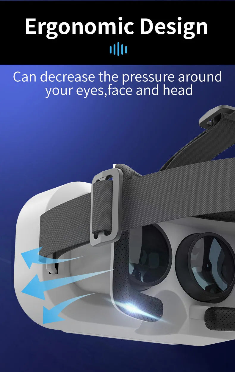 Gafas de Realidad Virtual SHINECON G12 para Smartphone