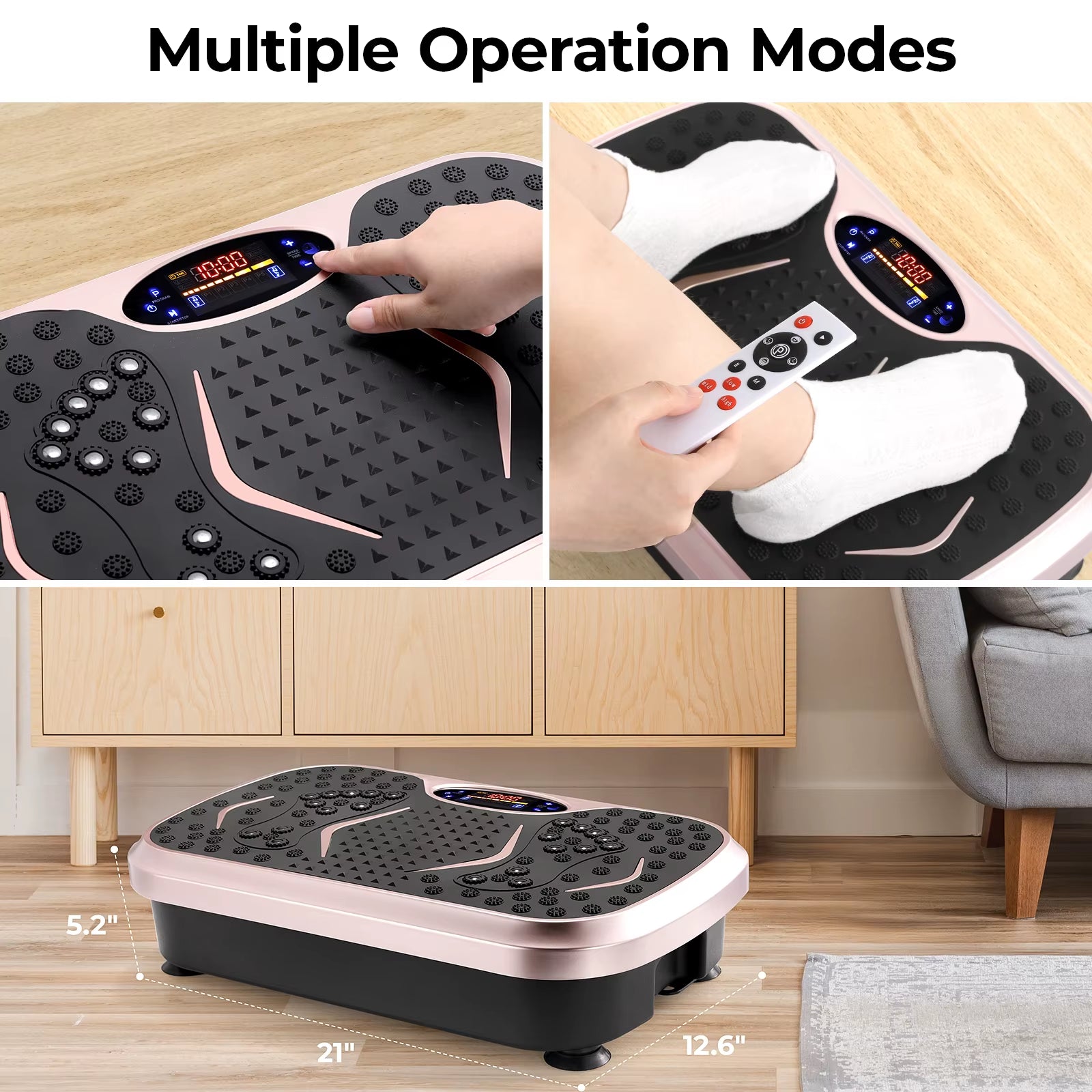 Plataforma Vibratoria Fitness para Drenaje Linfático 💪