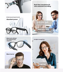 Gafas inteligentes con audio y cámara AI Hyundai L801