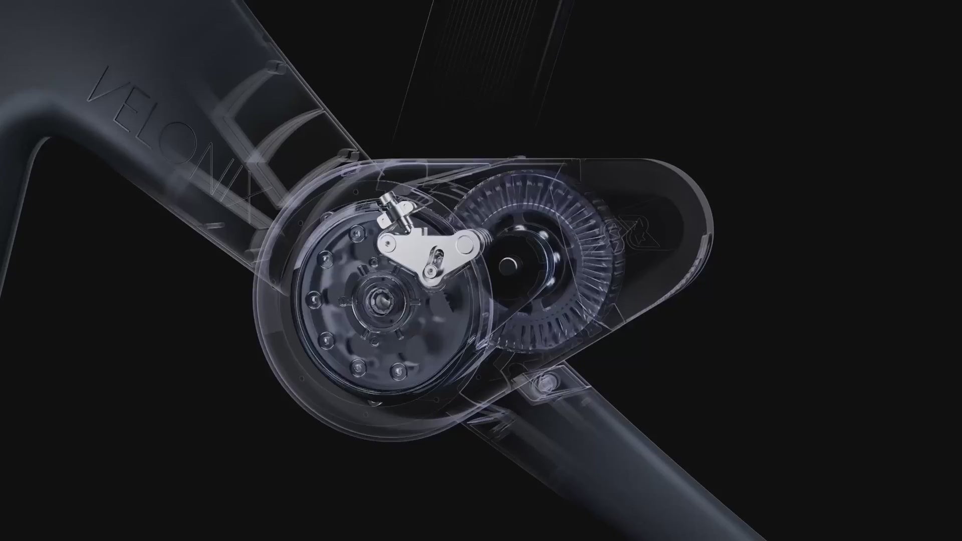 Bicicleta Velonix inteligente con pantalla interactiva