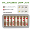 Full spectrum grow lamp with timer control
