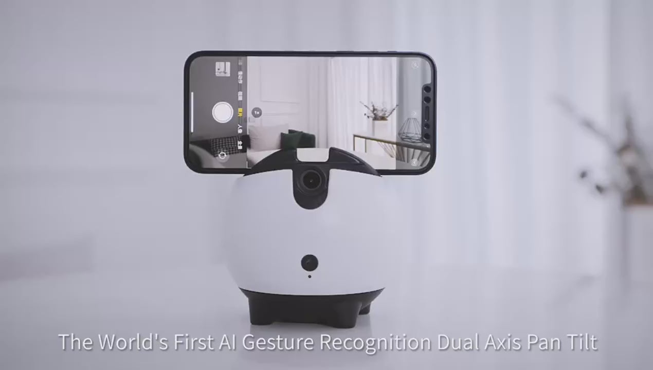 Soporte PTZ inteligente con seguimiento automático para móvil