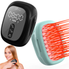 Hair regrowth comb with infrared and vibration massage