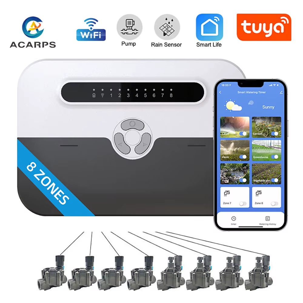 Automatic Irrigation Controller For Home Garden