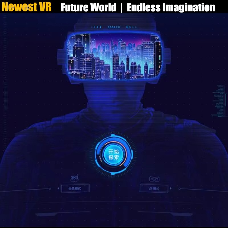 Gafas de Realidad Virtual SHINECON G07E para Smartphone