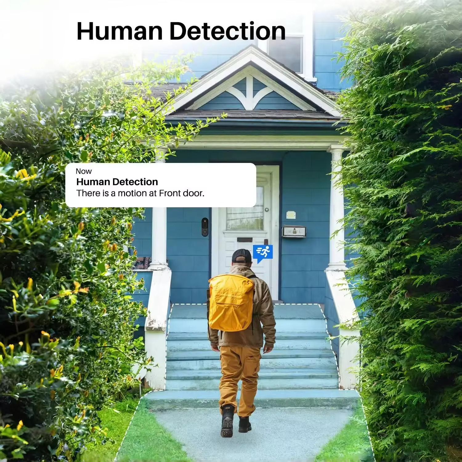 Timbre inteligente WiFi con videoportero visual a color