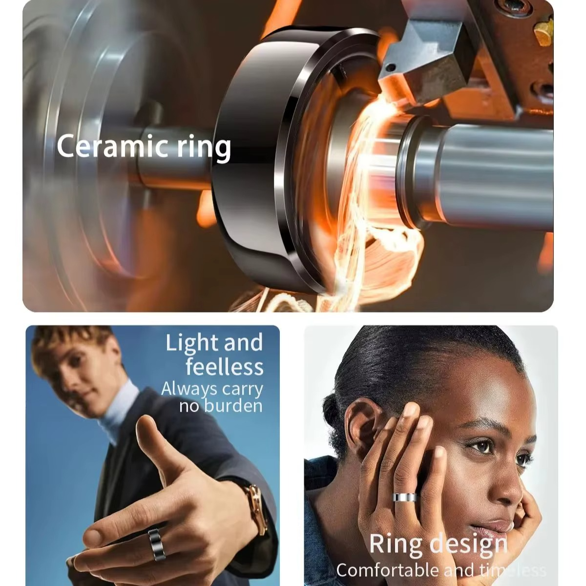 Smart Ring R06 IP68 Sleep and Health Monitor