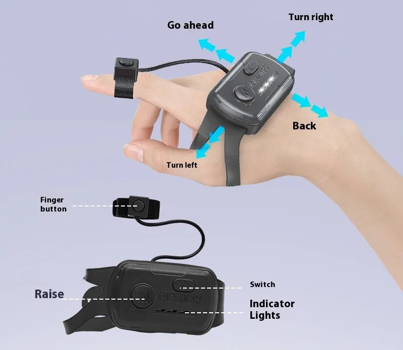 Perro mecánico inteligente con control remoto y acrobacias