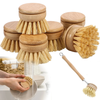 Eco friendly bamboo brush heads for kitchen